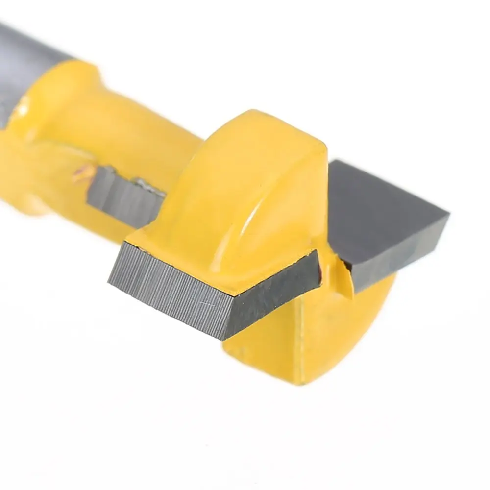 AA86 Punta per fresa con scanalatura a T con gambo da 1/4 di pollice Manico in acciaio Frese per la lavorazione del legno da 3/8 di pollice e 1/2 di pollice di lunghezza per utensili elettrici