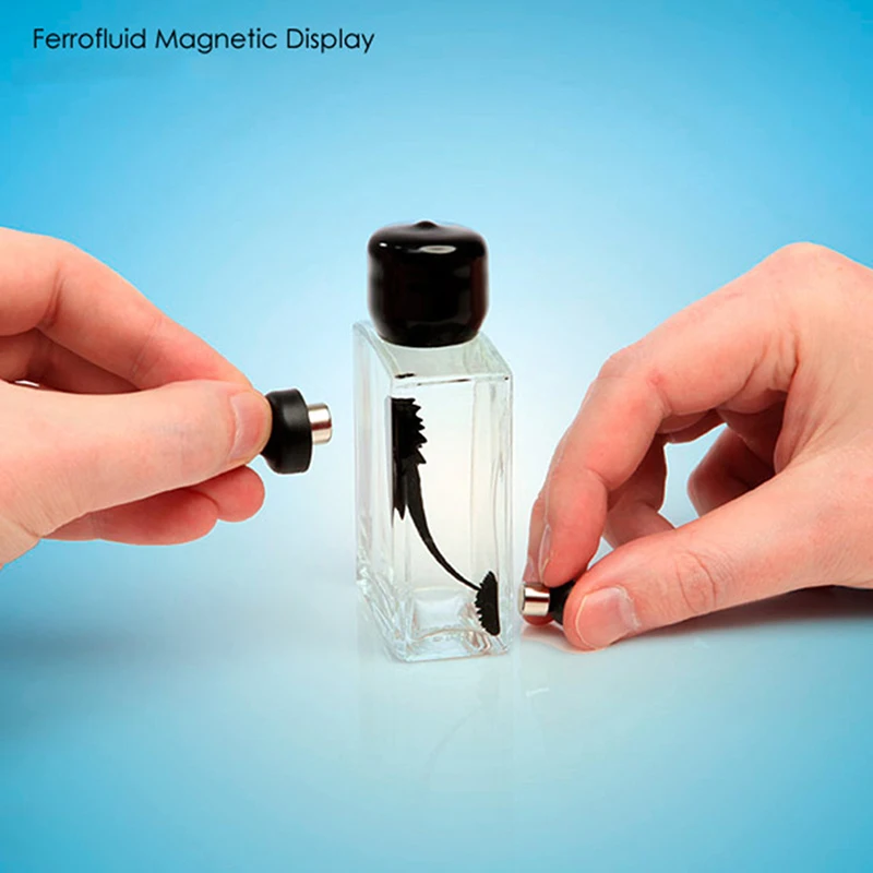 Ferrofluid Magnetic Fluid Liquid จอแสดงผลตลกความเครียดบรรเทาของเล่นวิทยาศาสตร์ Decompression ของเล่นป้องกันความเครียด