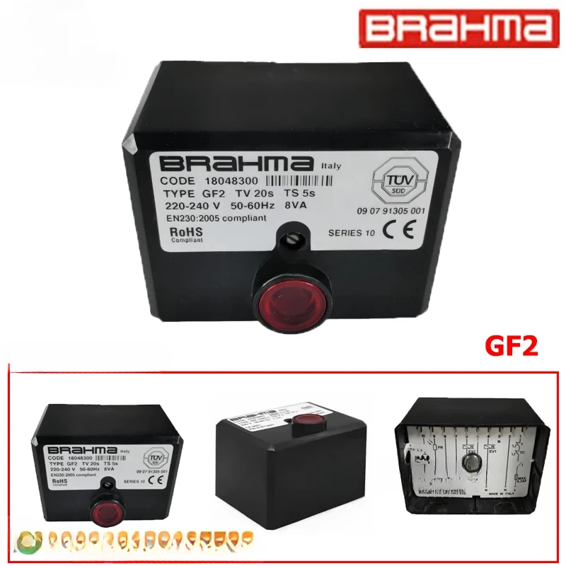 Original Brahma control box GF2 Controller 18048300 Brahma Ignition Controller GF2 Program Controller