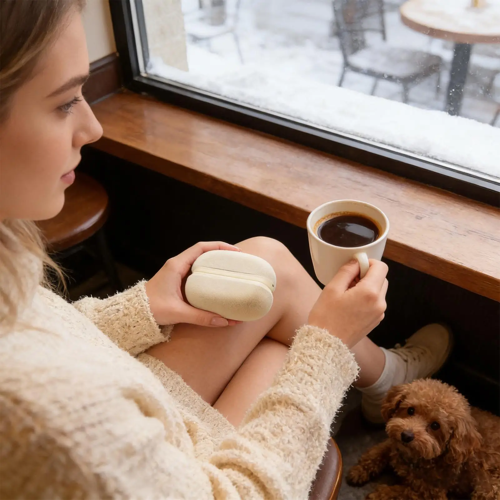 

Reusable Hand Warmers 2 Pieces Warming Gear Rechargeable 8000mAh Magnetic Pocket Hand Warmers For Winter Sports Camping Hiking