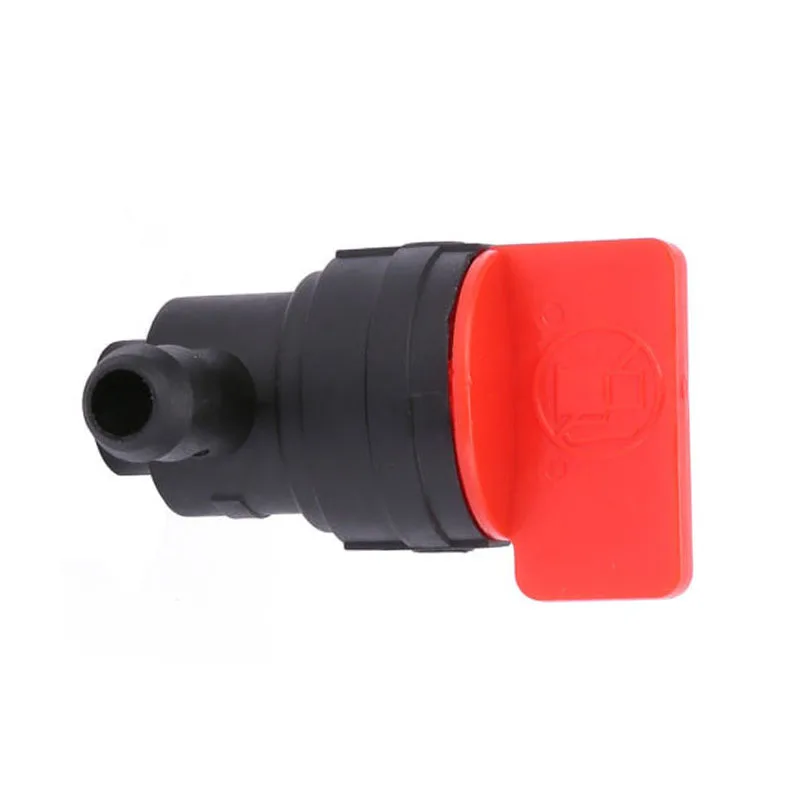 For Motorcycle Fuel Gas Shut off Valve 14 InLine Straight Cut Off Valve 1/4 ID Non Part Direct Fit Includes Clamps