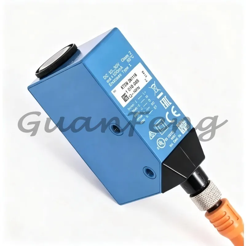 KT5W-2N1116 / KT5W-2P1116 Color Photoelectric Mark Sensor for Packaging Label Detection