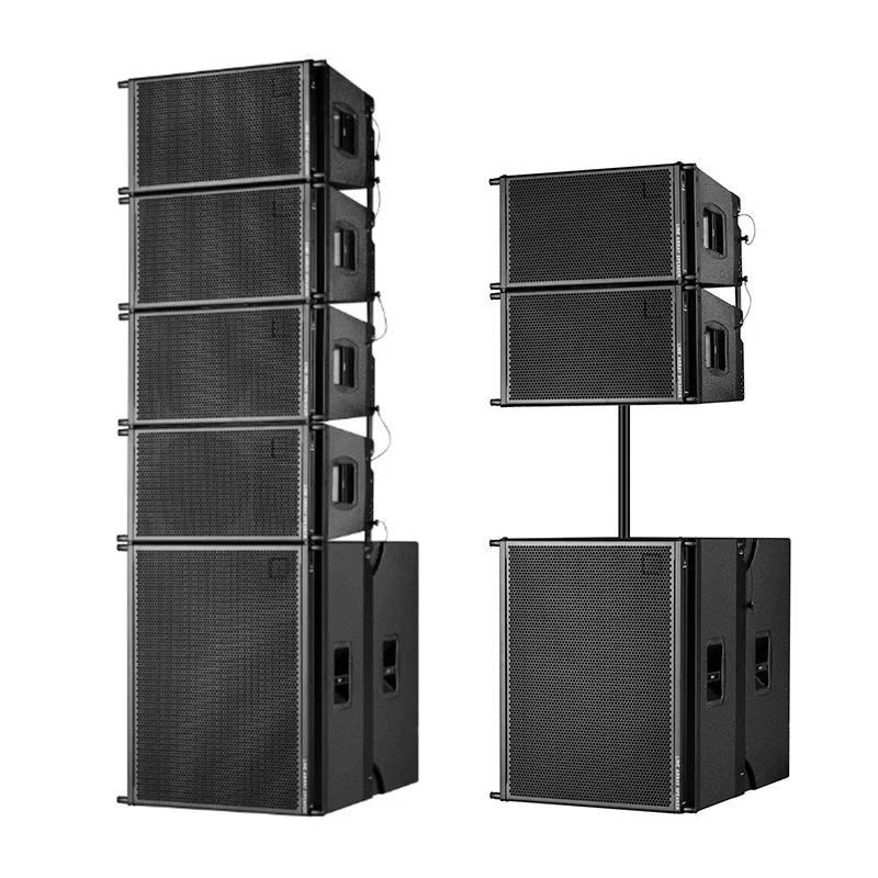 Active line array audio Active speakers 12-inch line array high-power bar, full set of audio