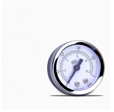 Air Compressor Pneumatic Pressure Gauge Axial Belt Edge Y40 Radial PSI Air Source Pressure Gauge