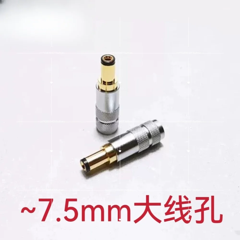 Professional 5.5x2.5mm DC Power Plug Gold-Plated Copper 5525/5521/35135 DIY