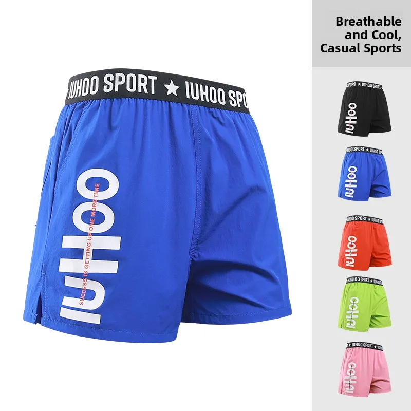 

Мужские летние спортивные шорты Klein Blue Ice Silk Qui Dry длиной до колена для баскетбола, фитнеса и пляжа