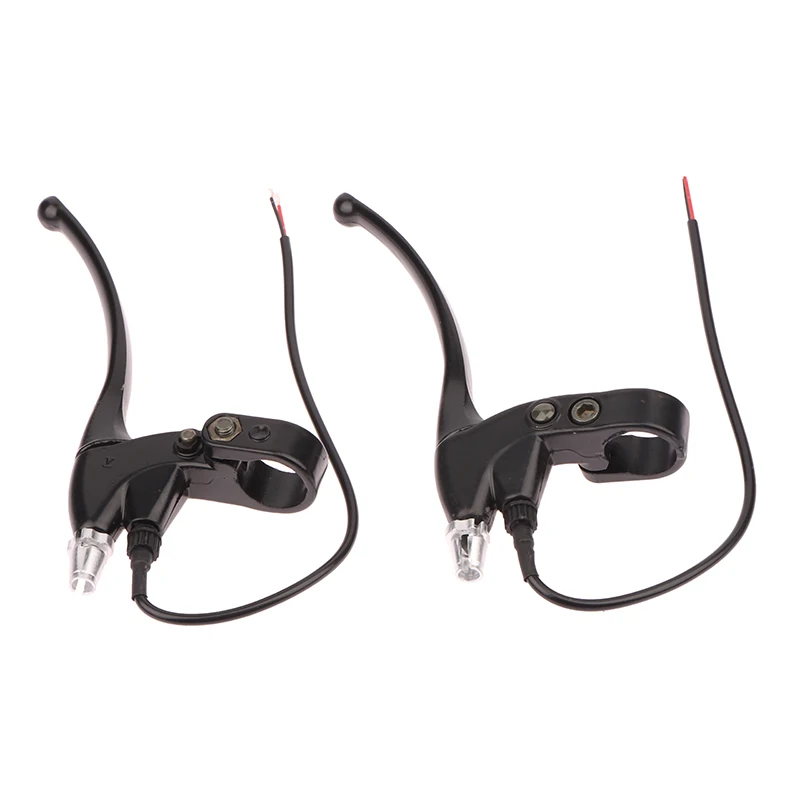 

1Pc Black Thicken Aluminum Alloy E-Bike Brake Crank Scooter Brake Lever Electric Bicycle Handle Bar Bike Parts Repair Brakes