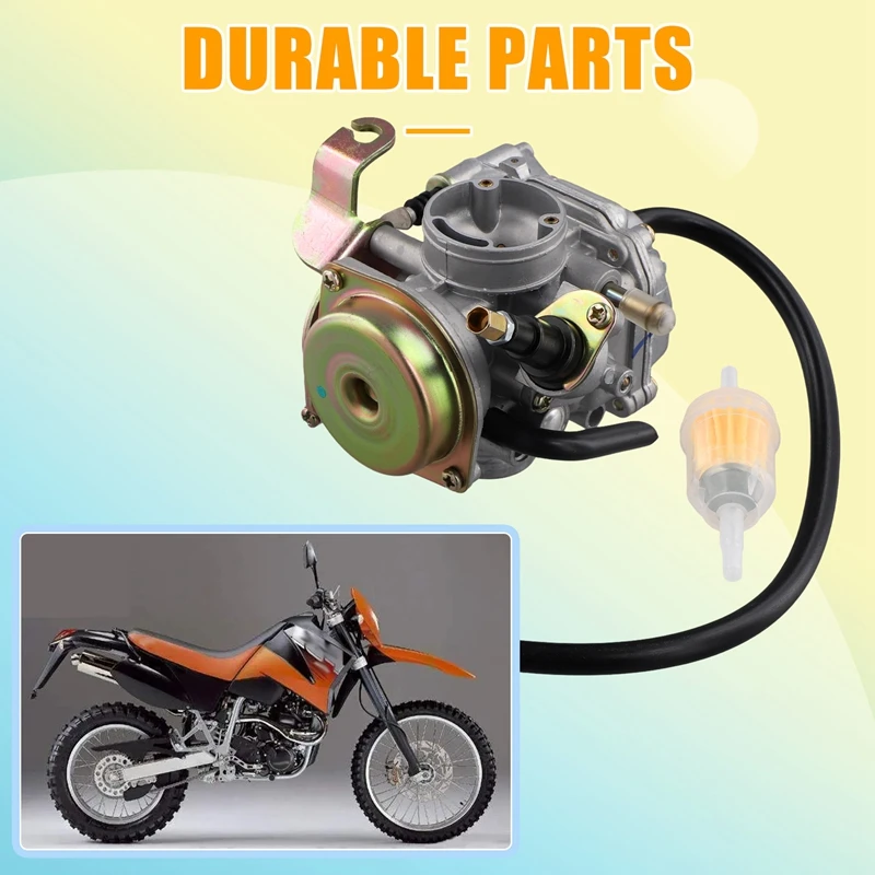 Carburetor With Fuel Filter For E-TON Rover & Viper 70Cc 90Cc RX4-70M RX4-90R Eton 811613, 813802