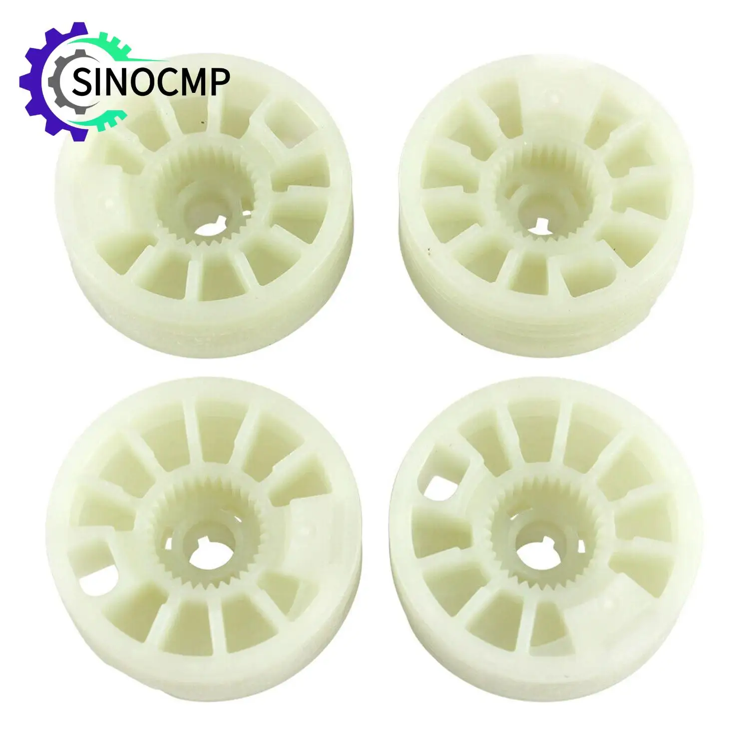 4Pcs Window Regulator Sprocket Spool 82471-D3011 for Hyundai Tucson Kia Optima 2016-2020 Repair Fix Pulley Motor Inner Gear Part