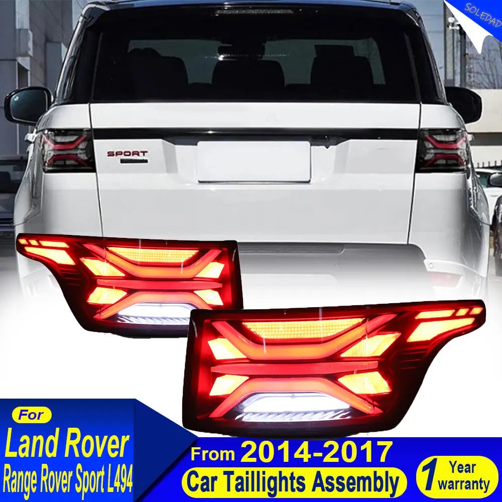 Car Taillights For Land Rover Range Rover Sport L494 2014-2017 Led Tail Lights Assembly Modified Accessories Plug And Play