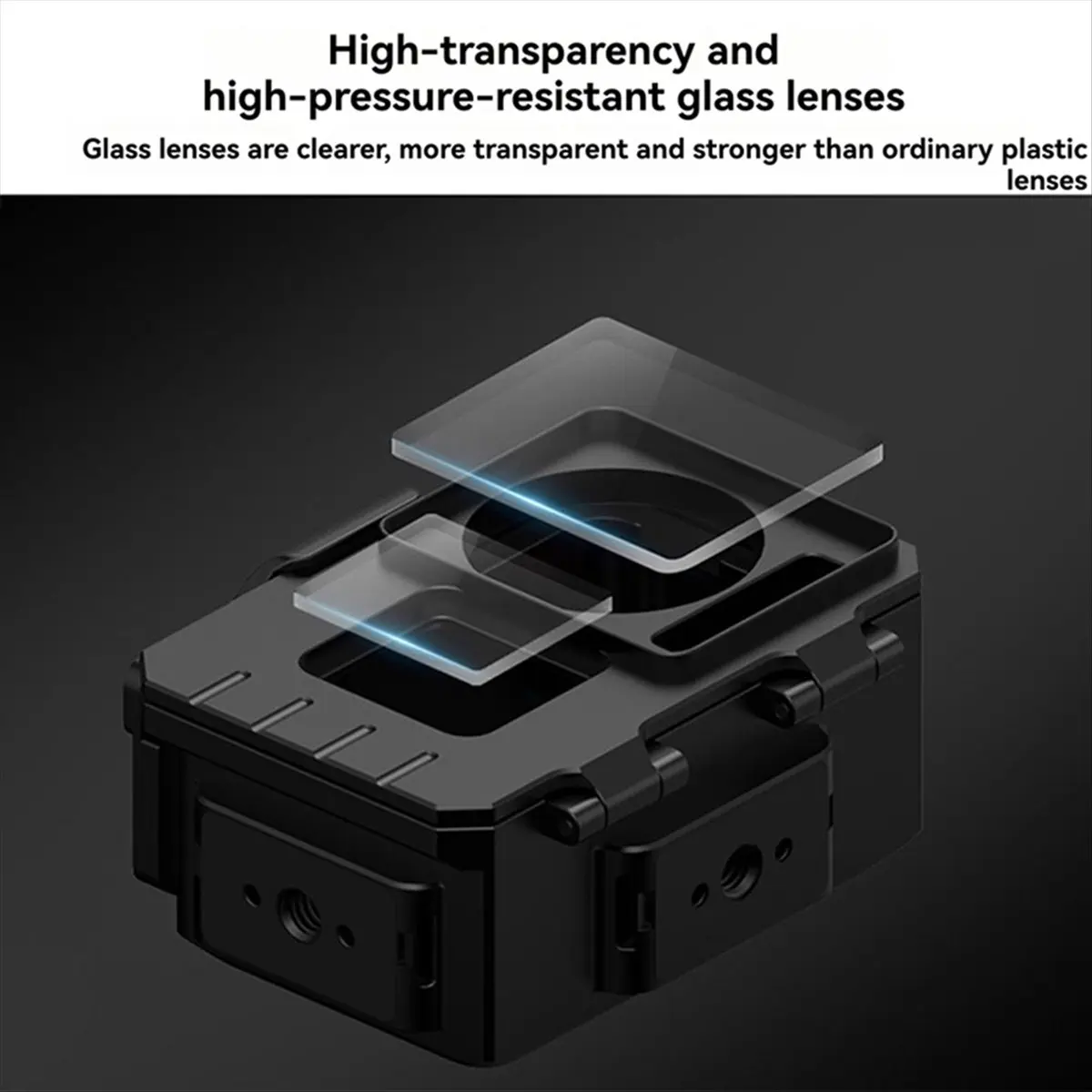 punctual-diving-case-for-dji-action-5pro-4-3-80m-underwater-protective-housing-frame-dive-accessory