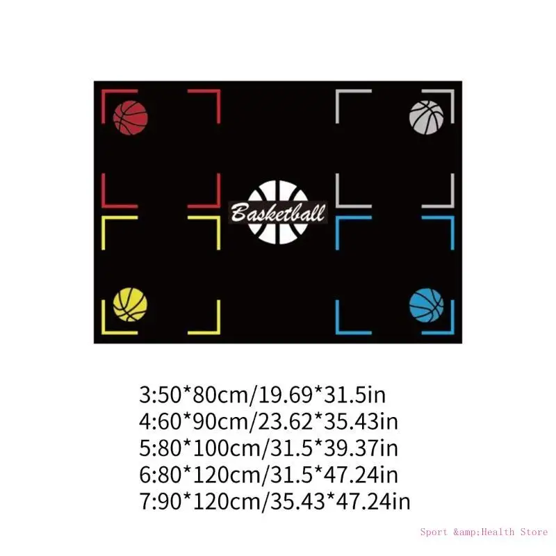 

Durability Basketball Practice Mat Courtside Basketball Courts Sticky Mat