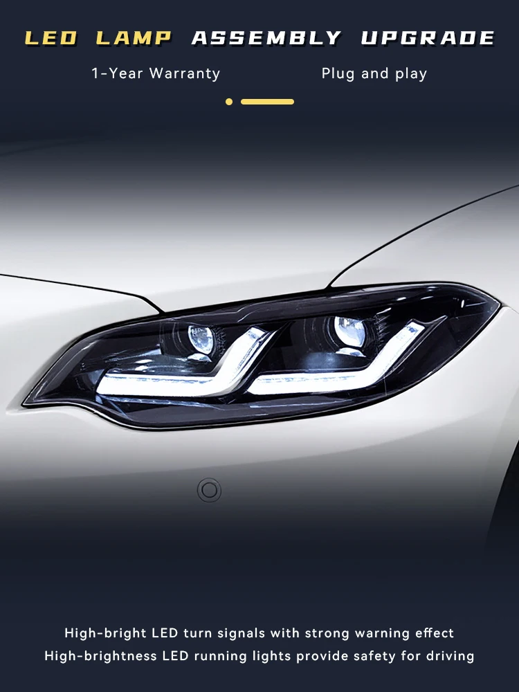 

Powerful Auto Headlights for Cars BMW 2 Series F22 218i 220i 225 M2 2014-2021 Front Lamp Projector Lens DRL LED Car Accessories