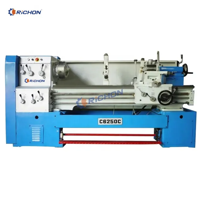 C6250C Universal Horizontal Medium Duty Lathe Manual Metal Lathe for Various Metal Turning