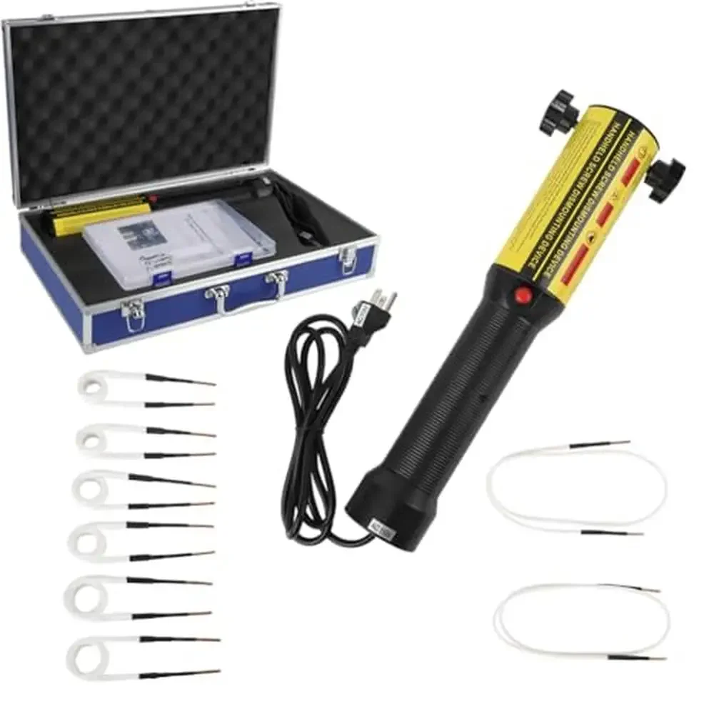 

Магнитный индукционный нагреватель высокой мощности 1200 Вт с 8 катушками, автомобильный индукционный ручной инструмент, алюминиевый ящик, быстрый, безопасный и эффективный нагрев