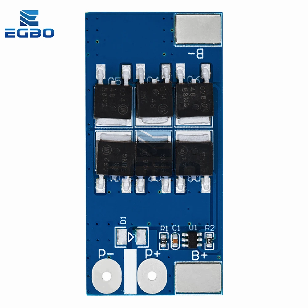 BMS-لوحة حماية بطارية ليثيوم ، 1S ، 12A ، 16A ، 24A ، 3.7 فولت ، LiFePO4 ، 18650 ، 4.2 فولت ، شحن الجهد ، ماس كهربائى ، فاحش ، قبل الشحن