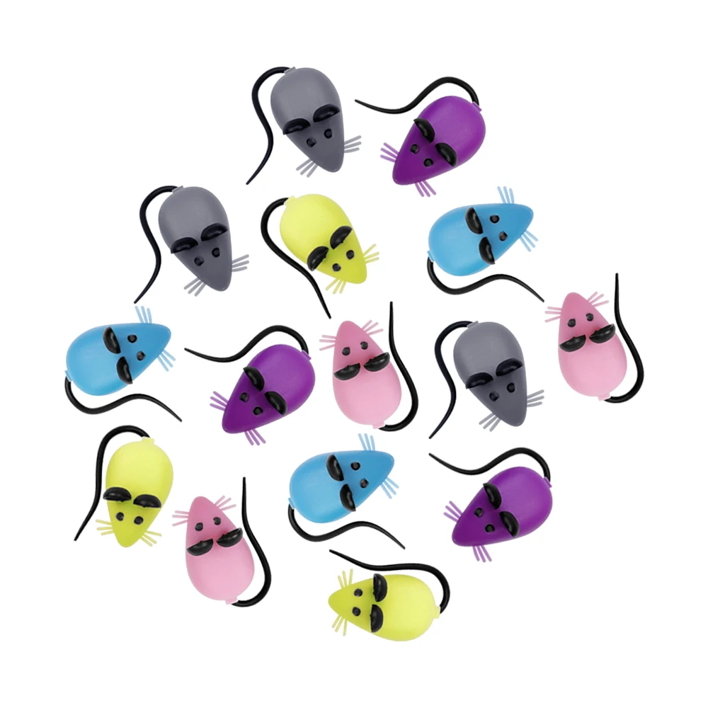 100 قطعة/المجموعة/مجموعة صندوق أسنان صغير على شكل فأر للأطفال - حامل منظم لتخزين الأسنان البلاستيكية اللطيفة #4