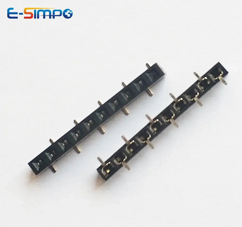 10pcs 2.54mm SMD Short Version PH5mm Single Row SMT 1X3/4/5/6P 8P 10P 12P 20P Stackable PCB Female Pin Header Socket Connector