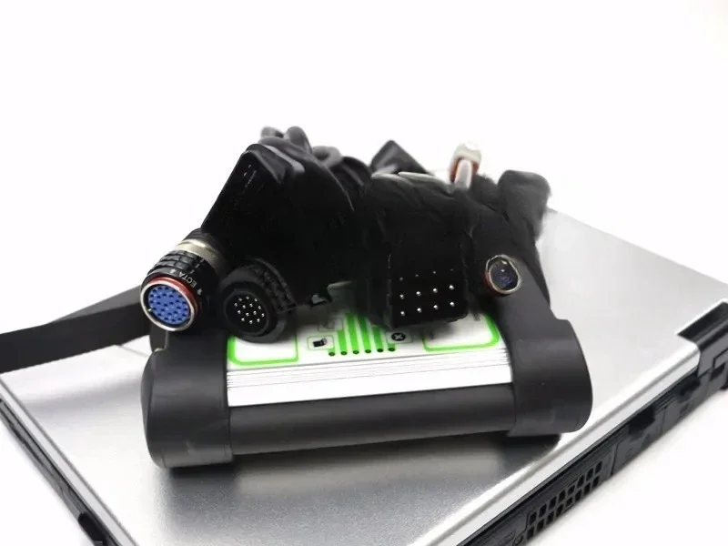 C2 كمبيوتر محمول لفولفو البحرية أداة تشخيص المحرك الصناعي الماسح الضوئي لفولفو بنتا فوديا Vodia5 Epc طقم تشخيص