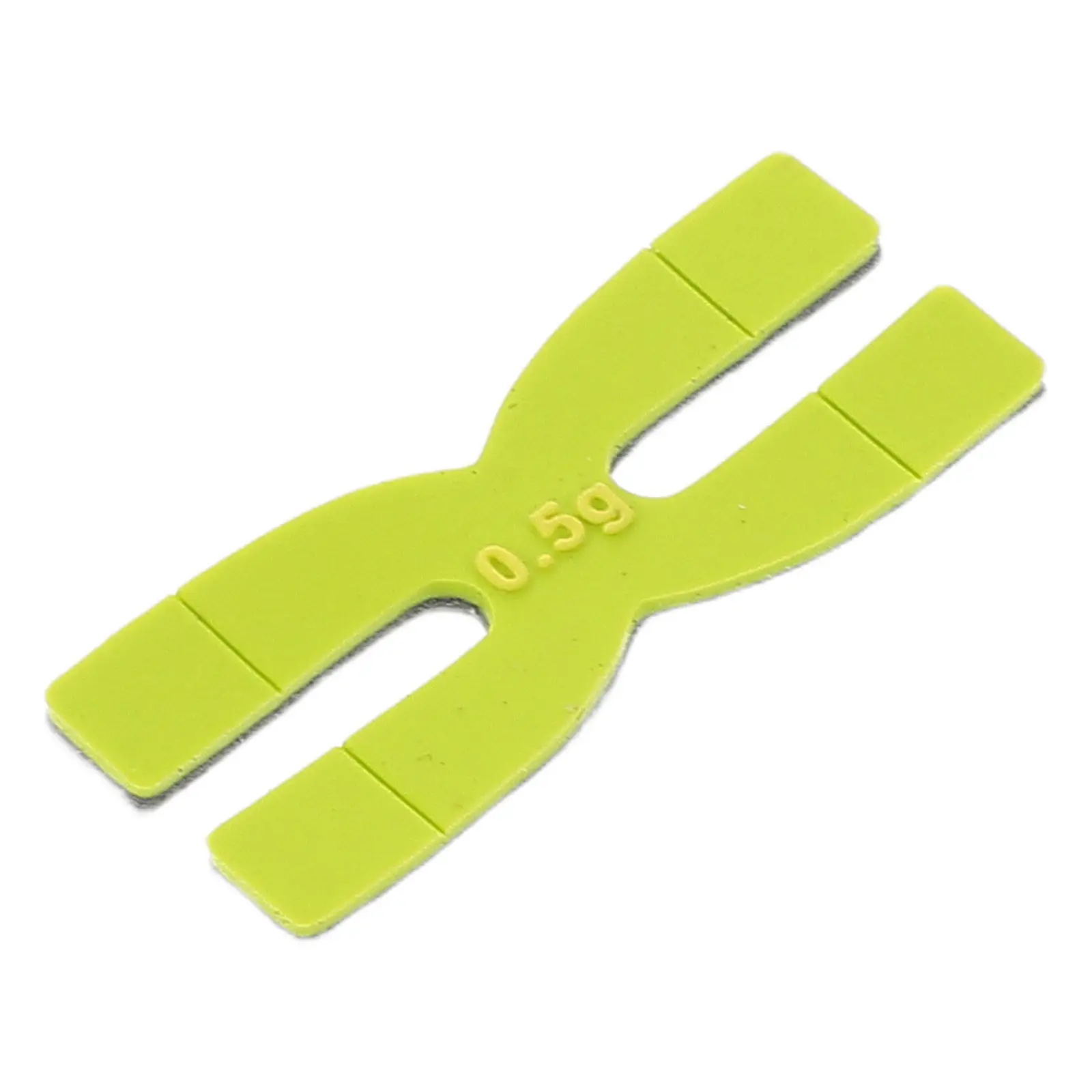 

0.5g H Shape Silicone Racket Weight Balance Strips for Tennis and Badminton Rackets Adjustable Power Impact Stability Sports