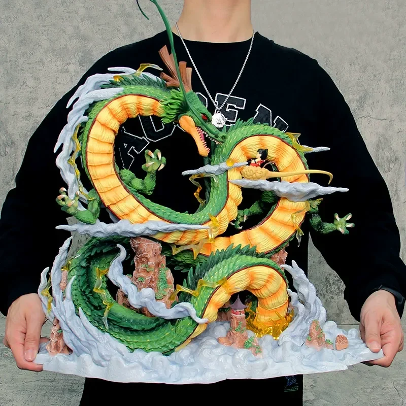 

Dragon Ball Yoyo Divine Dragon And Xiao Wu Handheld Small 25cm Wishing Dragon Model Statue Anime Ornament Handmade Gift In Stock