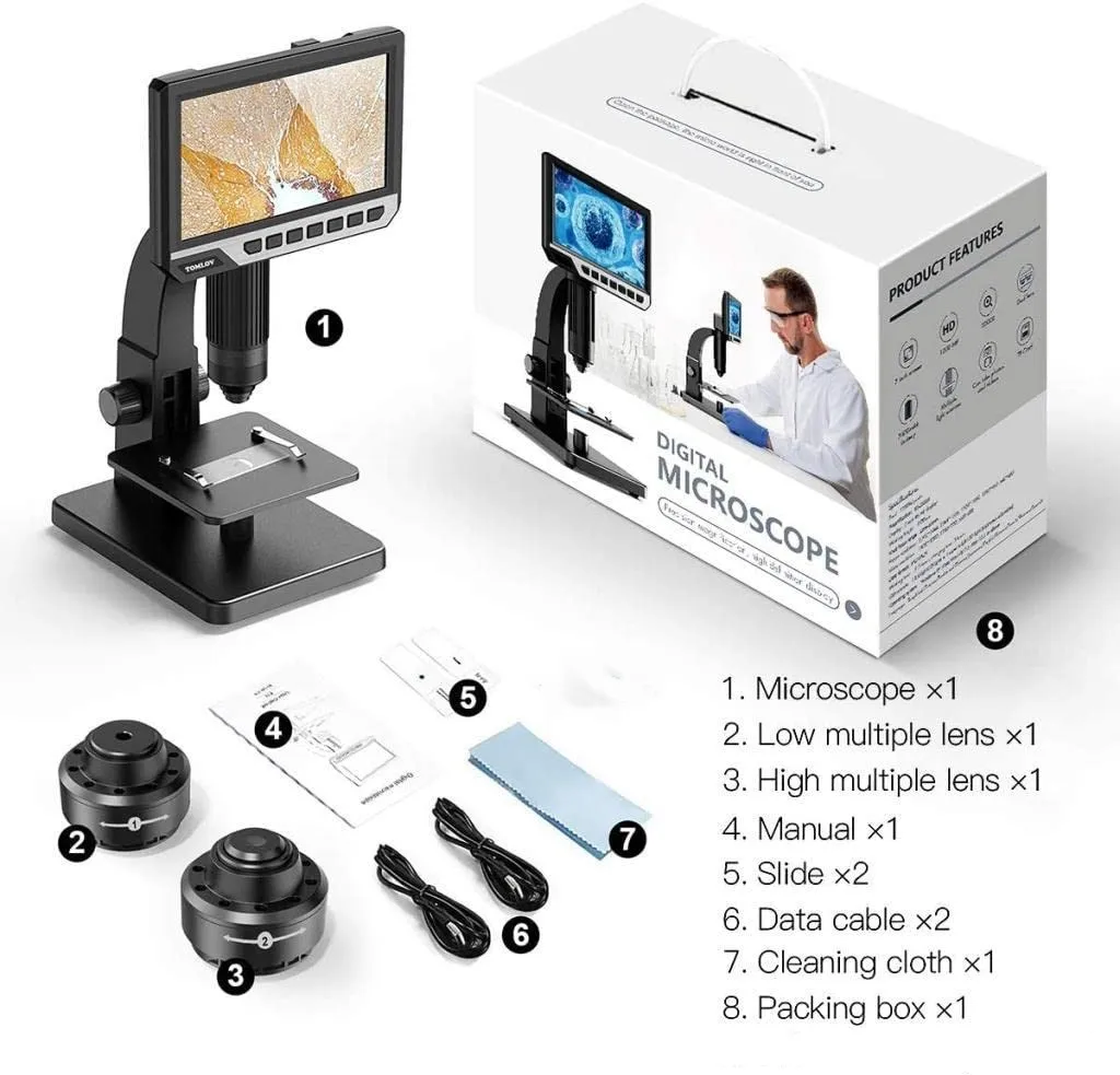 Digital USB Microscope 2000X 7\