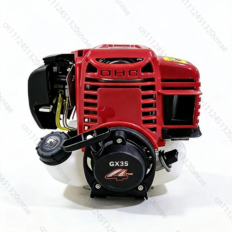Professional GX35 4-Stroke Brush Cutter Industrial Agricultural Use Tungsten Steel Blade DIY Multi-functional Nylon