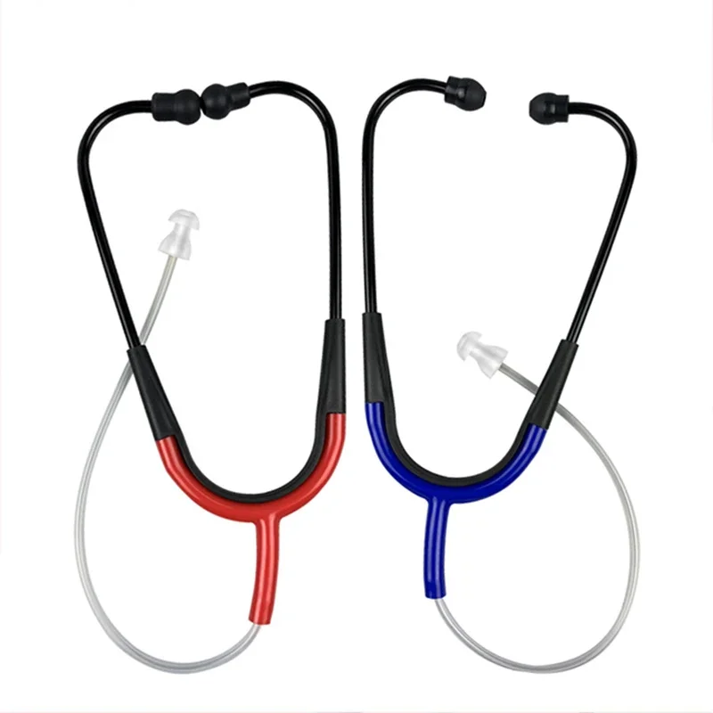 Listening Test Stethoscope Plastic Hearing Aid Listen Tube Stetoclip Stethoscope with Damper for Testing Hearing Aids Accessory