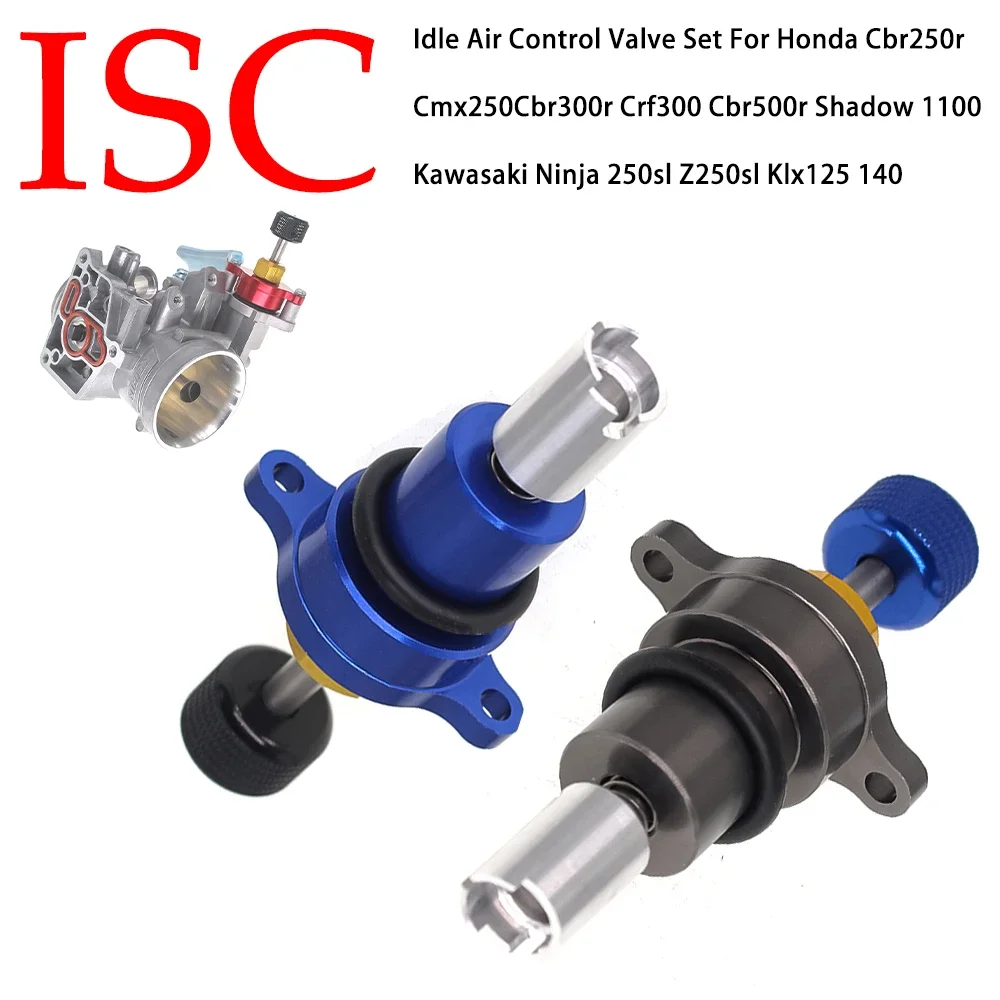 

Idle Air Control Valve Set For Honda Cbr250r Cmx250 Cbr300r Crf300 Cbr500r Shadow 1100 Kawasaki Ninja 250sl Z250sl Klx