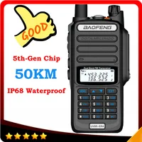 2024 Two Way Radio Baofeng UV-9R ERA Plus IP68 Waterproof Long Range Walkie Talkie 50km Ham CB Radio transceiver UHF VHF Station