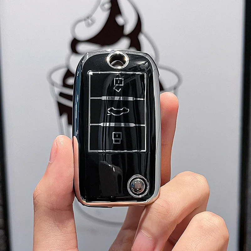 

Soft TPU Car Remote Key Cover Case Shell Fob For Roewe RX5 MG3 MG5 MG6 MG7 MG ZS GT GS 350 360 750 W5 Car Key Bag Accessories