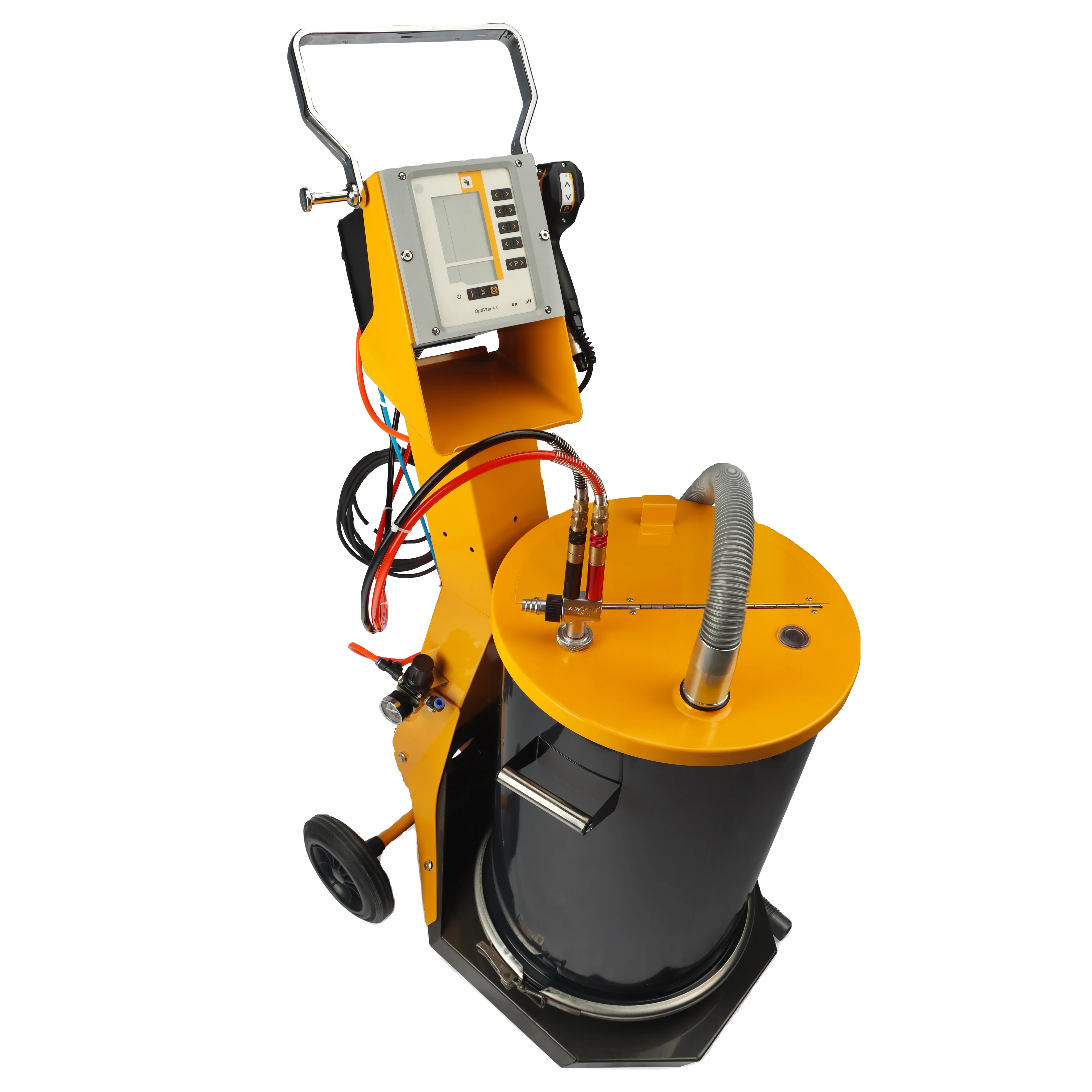 Manual Powder Coating Metal Coating Machinery Powder Paint Machines with 45L  Powder Hopper