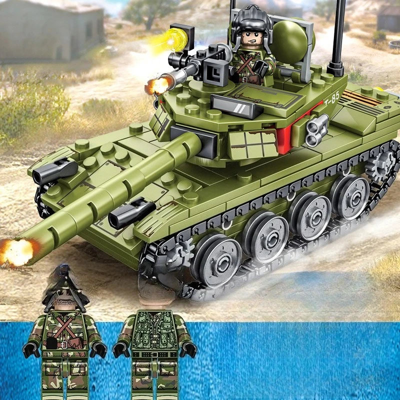 Military Tank Building Blocks  - Kids Education In Japan ulasan dan harga