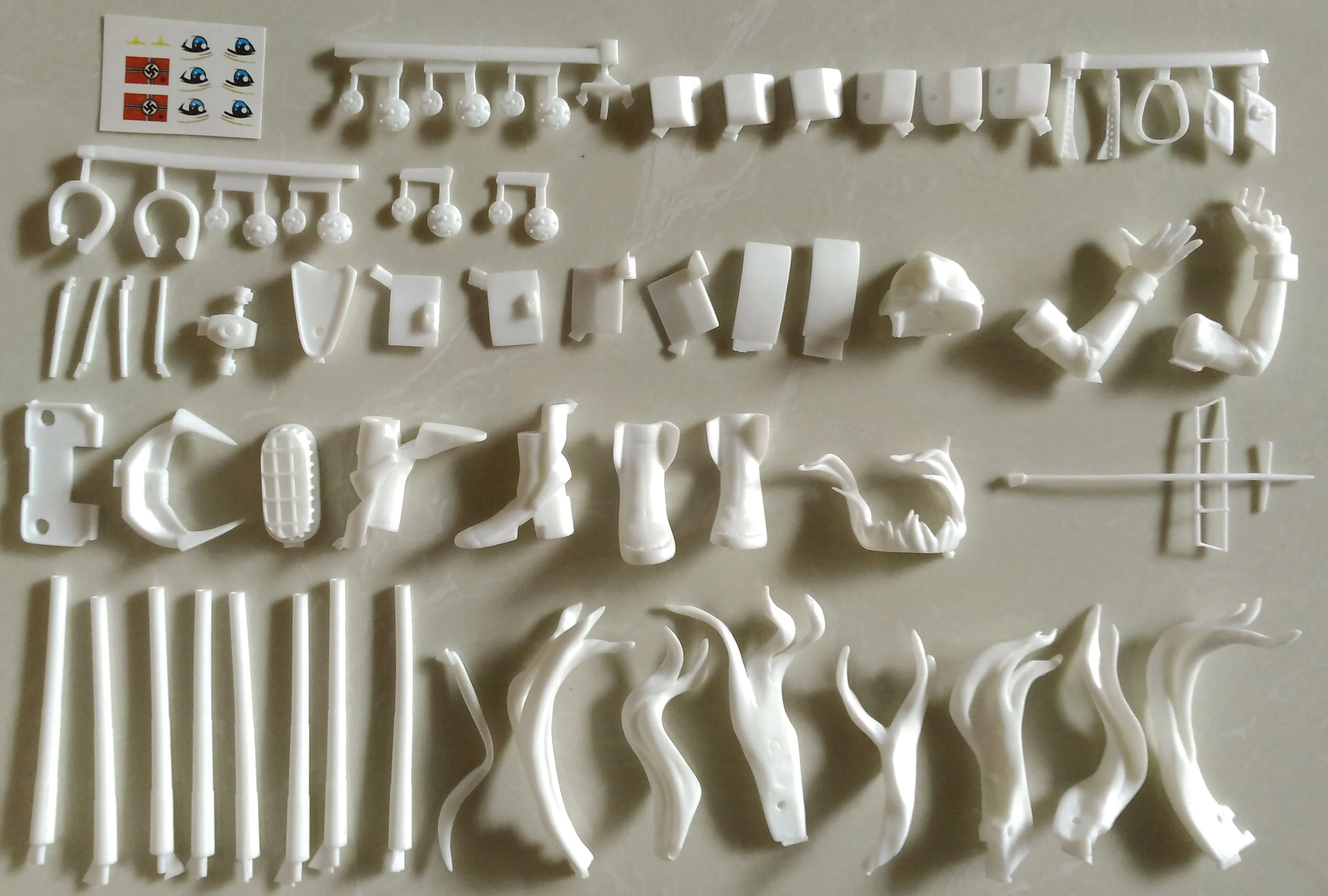 

1/7 Anime KMS Bismarck KMS Tirpitz Azur Lane Kit kawaii Resin GK DIY White Assembly GK Model Statue Toys doll Collection Gifts
