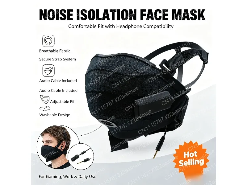 Gaming Headset with Microphone Noise Reduction Live Streaming E-Sports Sound Insulation Headphones for Hosts