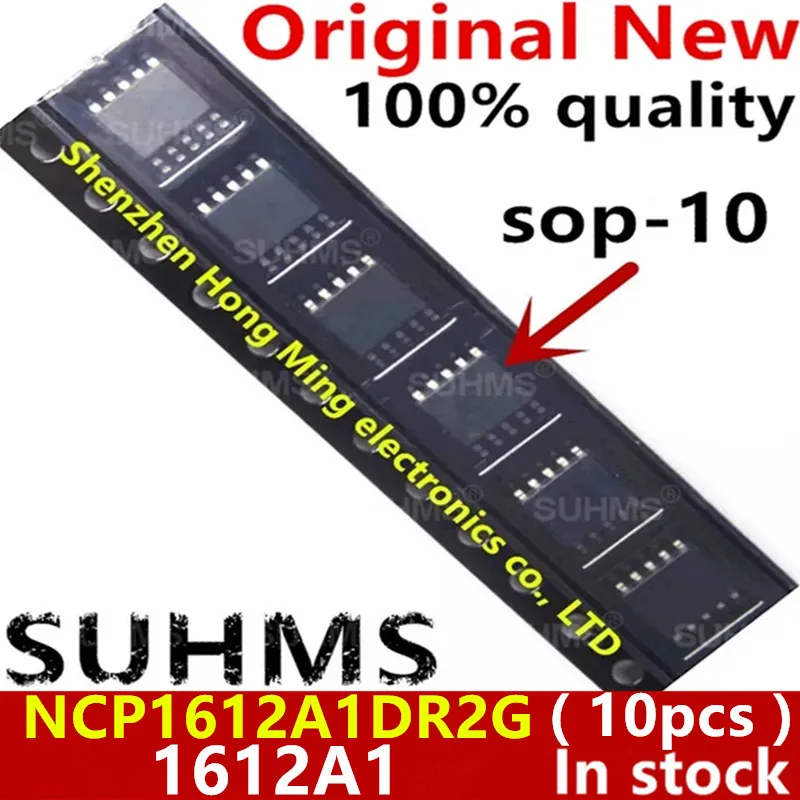 

(10piece)100% New 1612A1 NCP1612 NCP1612A1 NCP1612A1DR2G sop-10 Chipset