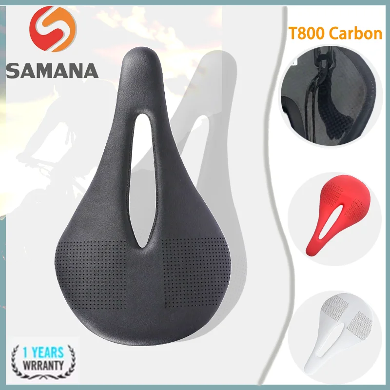 

Carbon Fiber Road Mtb Saddle, Super Light, Leather Cushions, Ride Bicycles Seat, Use 3K T700 Carbon Material Pads, New, 2022