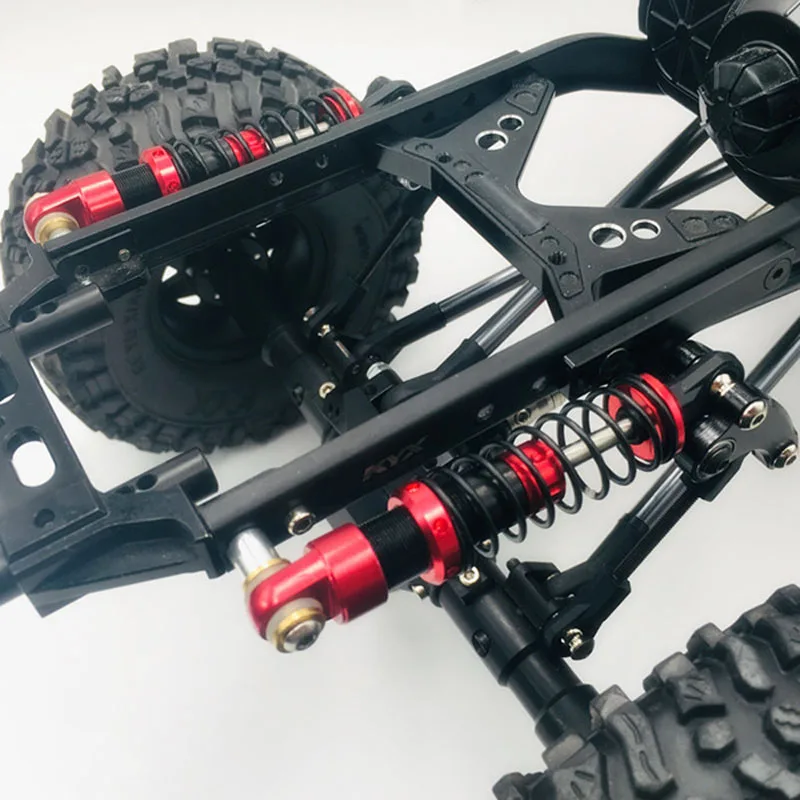 KYX Simulation Model Car Modified Suspension Mount Horizontal Shock Absorber Kit SCX10LL90046 Traxxas TRX-4