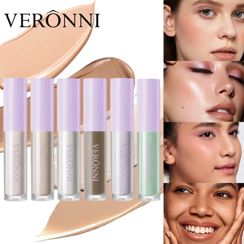 Liquid Concealer Base Matte High Coverage Waterproof Oil Control Moisturizing Long Lasting Concealer Professional Face Makeup