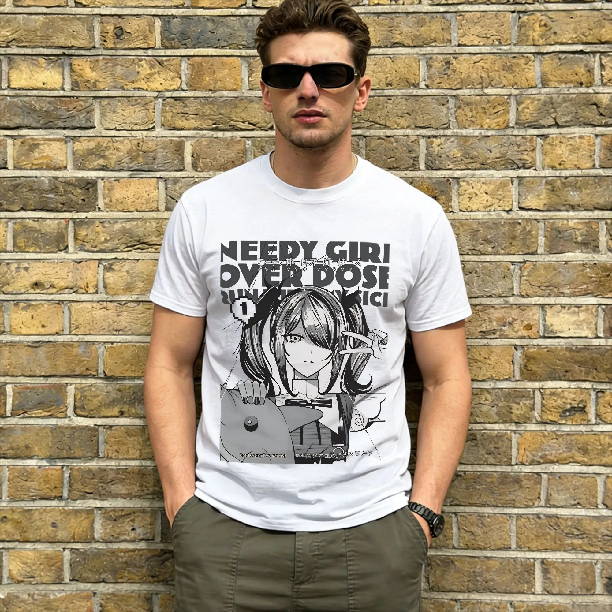Needy Streamer Overload T Shirt Summer Video Game Cotton T Shirts For Men Trendy Cool Casual Tshirt Y2K Casual Clothing