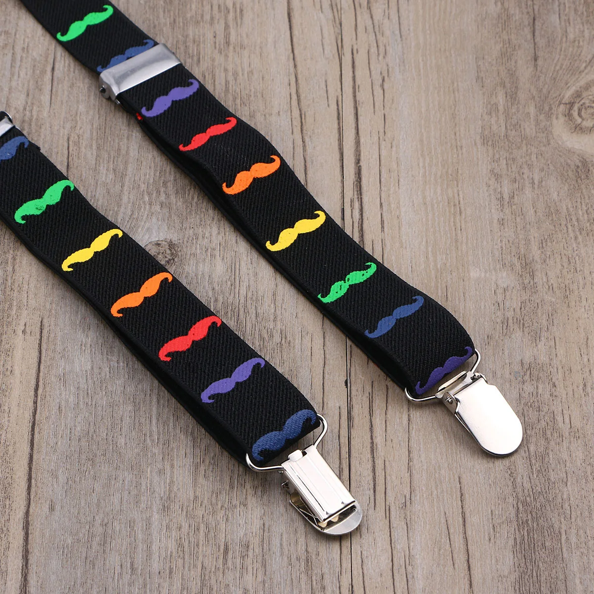 اللحى نمط الحمالات Y-شكل قابل للتعديل كليب الأقواس لزي الهالوين حزام مطاط الكرتون