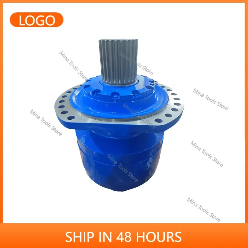 High-Speed Low-Torque MS50 Hydraulic Piston Motor with Brake for Drive Shaft