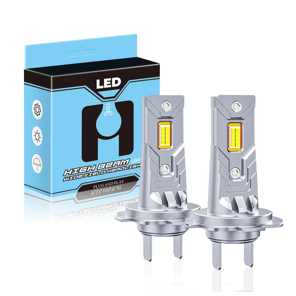 

2x H7 H4 LED Bulb H11 H8 H16 LED Headlight Kit 9005/HB3 9006/HB4 LED Wireless 40W 16000LM 6500K CSP for Car Headlamp 12V Lamps