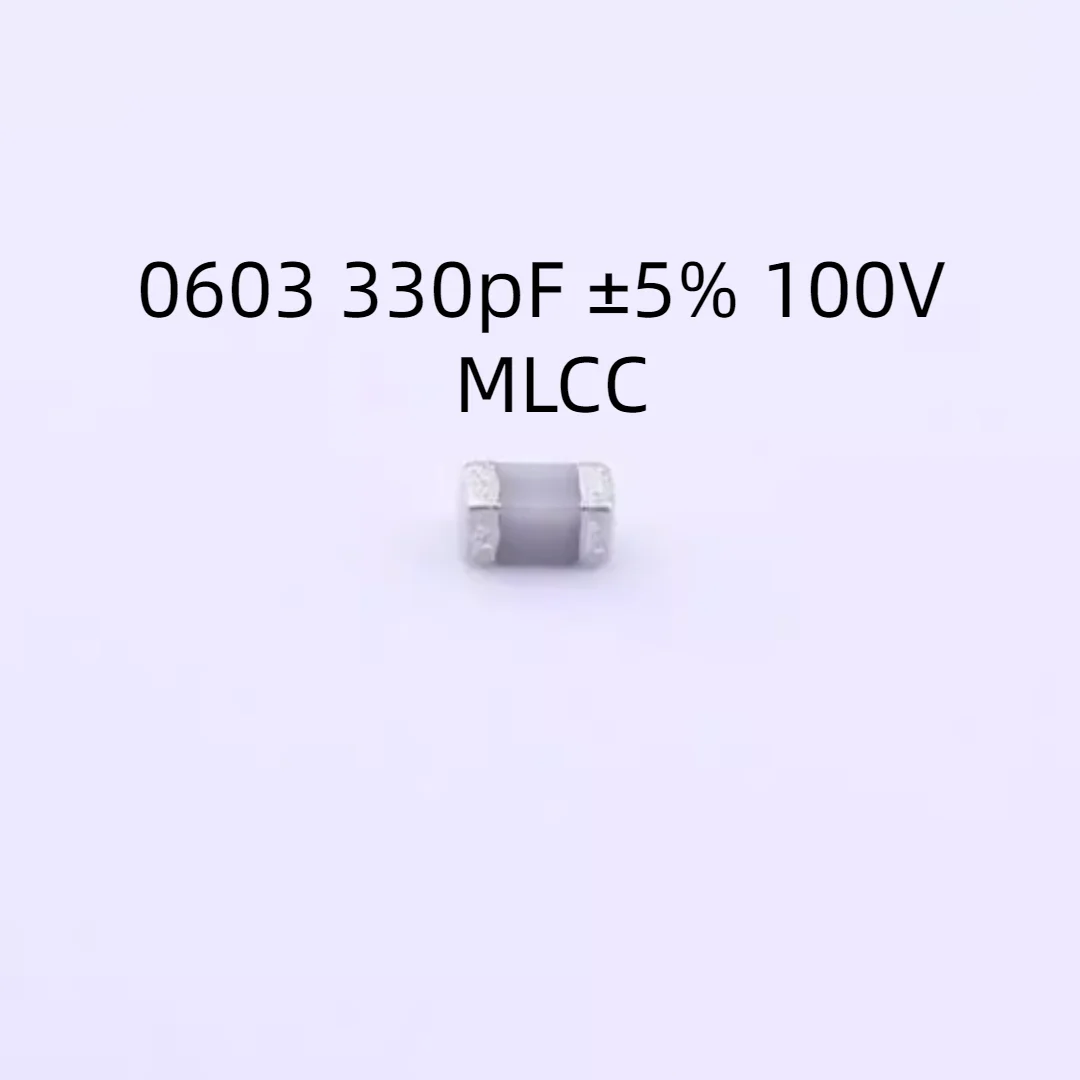 

Конденсатор 4000 0603 ПФ ± 5% 100 в MLCC, шт./партия, C1608C0G2A331JT000N