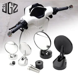 Motorcycle Handlebar Round Rearview Mini Rearview Mirror For VESPA Sprint50/150 Prima50/150 GTS150 /250/300 2013 2014-2024
