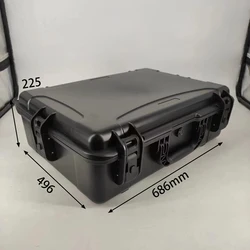 DPC131-4 High Quality Hard Plastic IP67 Waterproof Equipment Storage Protective Case With Customized Foam