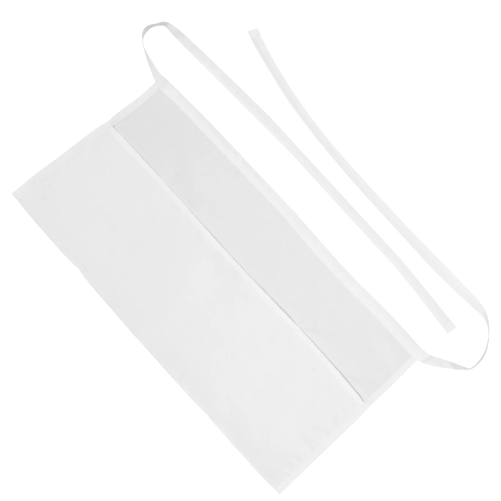 Mezza grembiule impermeabile a 3 tasche per cameriere cameriera server cucina bistrot ristorante personale abbigliamento da lavoro cucina pulizia barista