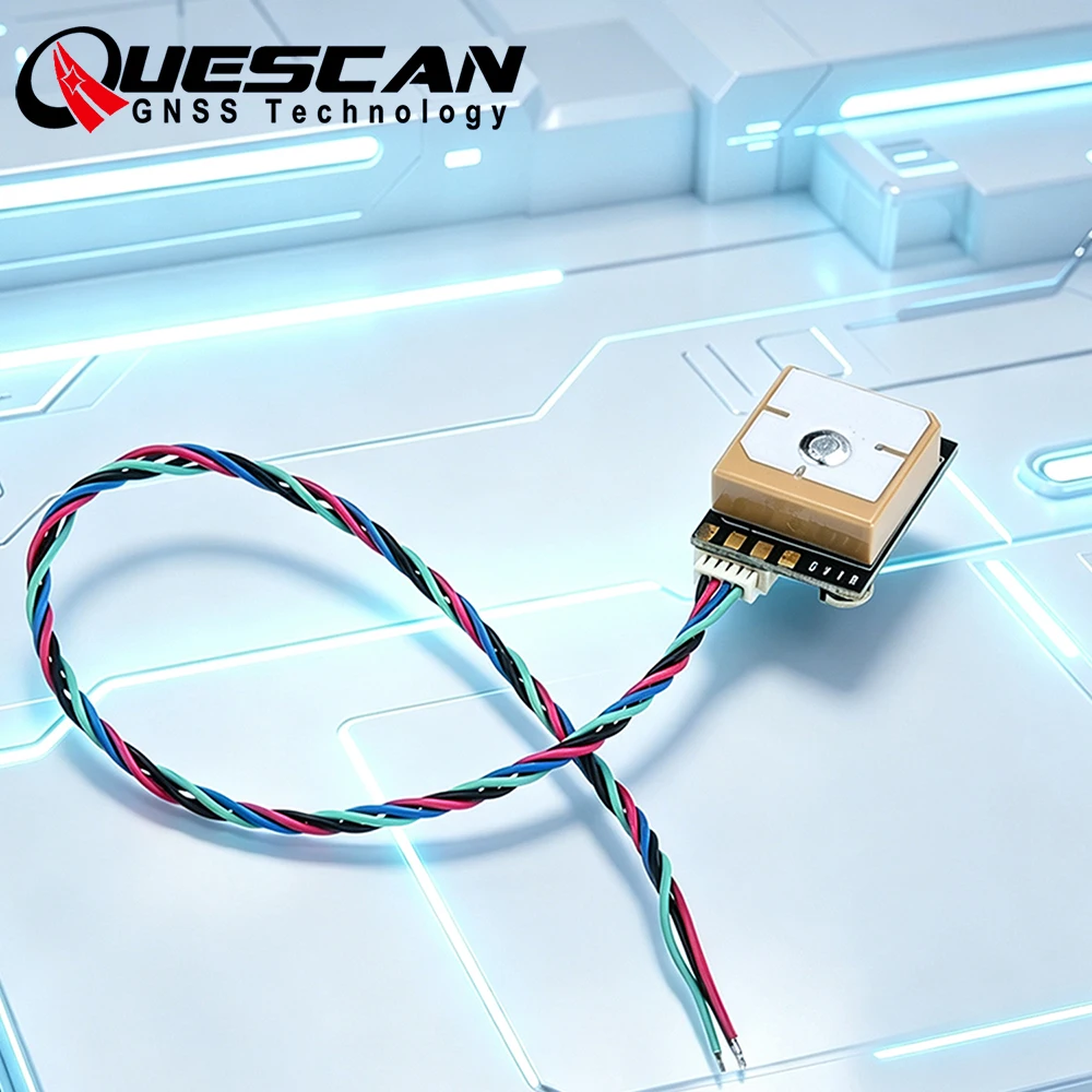 QUESCAN AN121 UBX M10 Tiny GPS Module for Flight Controller INAV Betaflight ArduPilot PX4 GPS Galileo BeiDou GLONASS NMEA Ublox