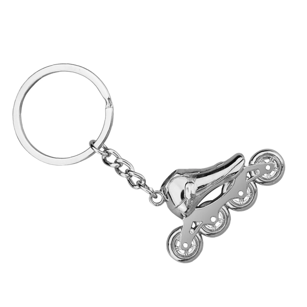 

Roller Skating Key Ring Backpack Charm Bag Keychain Handbag Purse Hanging Ornament Skating Lover Gift