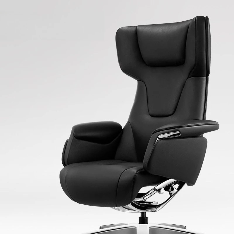 President Simple Fashion Leather Office Chair Nordic High-end Business Comfortable Sedentary